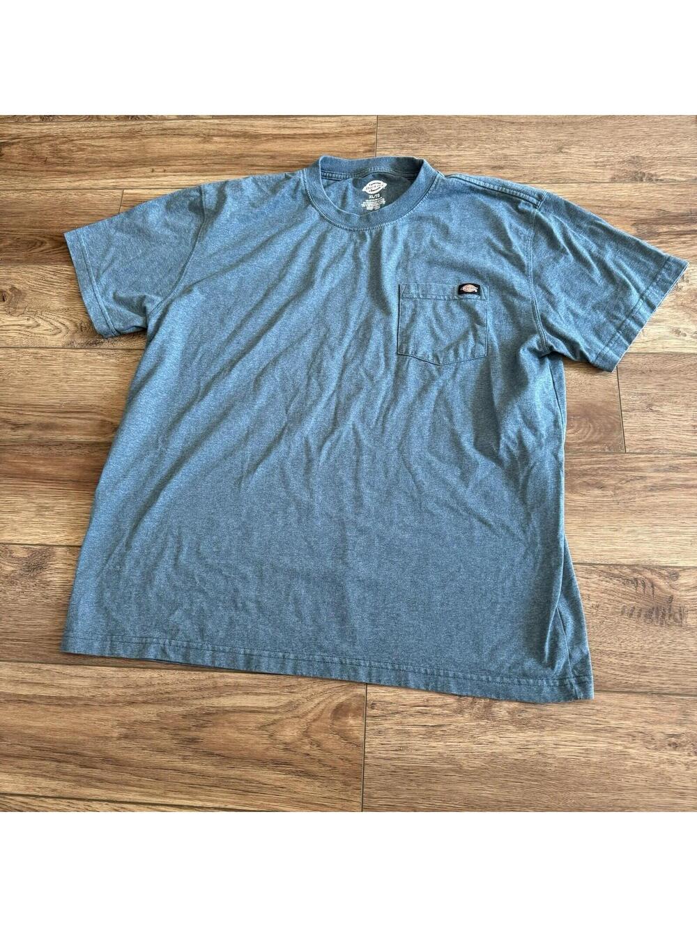 Dickies Workwear Pocket Shirt Blue Size XL